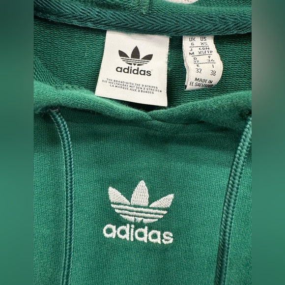 Adidas Originals Crop Hoodie - Picture 3 of 5